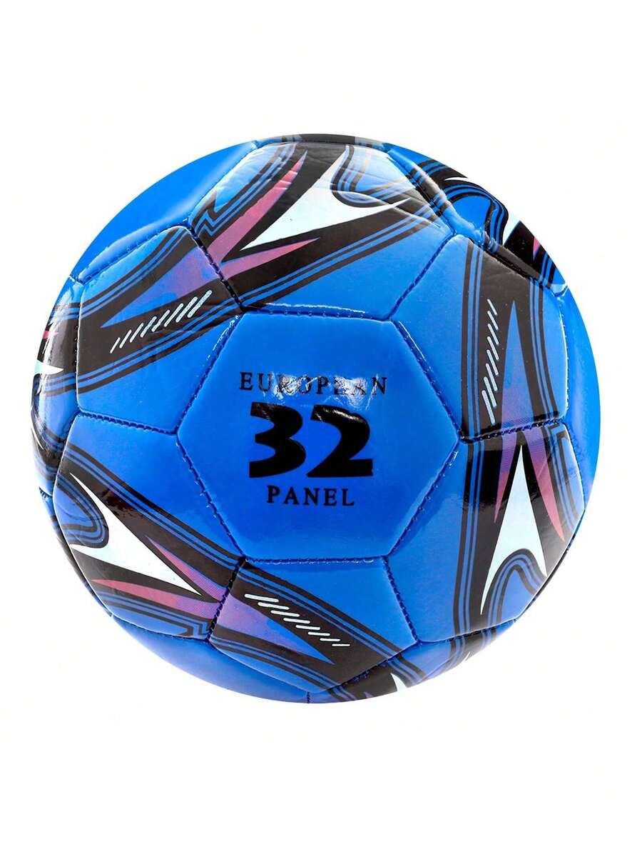 Soccer Ball For Adults Size 5 Of Excellent Quality - Blue / Black - View 1