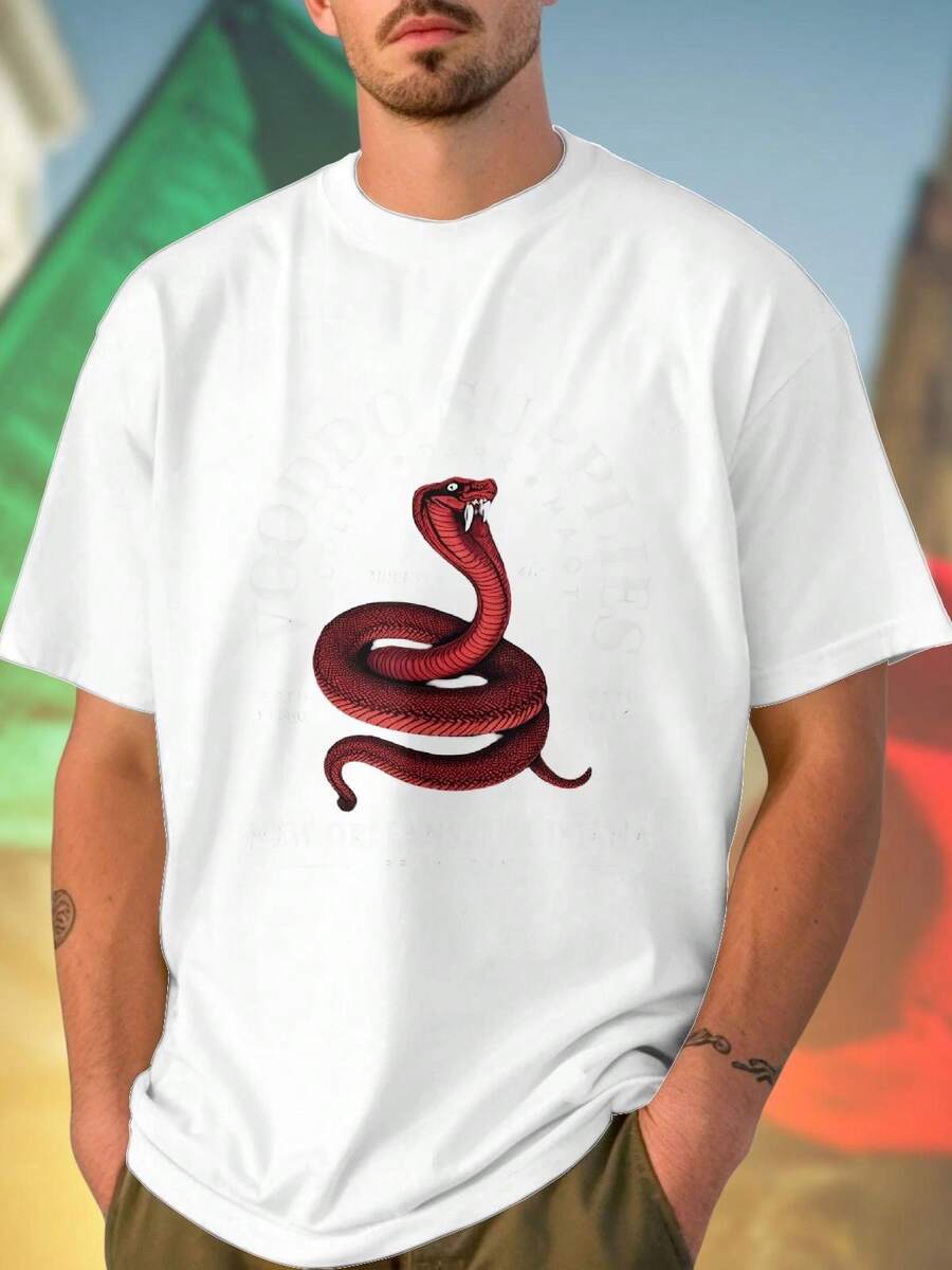 VOODOO SUPPLIES OCCULT DARK MAGIC TRUST ESTD 1781 NEW ORLEANS LOUISIANA Maglietta Uomo Moda Casual Stile Unico Idea Regalo Originale Offerta Esclusiva Top Qualità Comfort