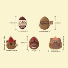 Amortals X TUNEE GOODS 5个装面包系列迷你拇指化妆海绵粉扑，可爱小熊造型，干湿两用，适合初学者、化妆师、可爱女孩、女朋友，情人节、圣诞节、万圣节、感恩节、毕业典礼、生日、Y2K 等节日礼物，时尚女性品牌化妆品，美容派对、海滩、旅行、露营、学校、庆祝活动、装饰礼品、玫瑰女孩角色扮演，高品质化妆氛围，价格实惠，圣诞礼物，化妆品，化妆工具，平价好物，礼物，女士礼物，圣诞礼物，赠品，平价好物，旅行必备 - 咖啡棕 - 查看 9