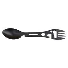 10-In-1 Practical Tactical Fork, Stainless Steel Spoon And Bottle Opener, Fork And Knife, Can Opener Set Of Camping Tools, Suitable For Hiking, Camping Or Backpacking Trips - Multicolor - View 9