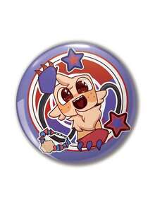 趣味图案徽章胸针，女士徽章，别针胸针，包包吊坠，时尚配饰，送给朋友、家人、老师和同学的有趣礼物 - 彩色 - 查看 8