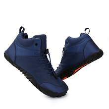 Unisex Lightweight Breathable Wide-Fit Knitted Mesh Hiking Shoes, Outdoor Casual Shoes, Men's Sports Shoes With Rubber Outsole, Cross-Border Plus Size Outdoor Hiking Trekking Shoes