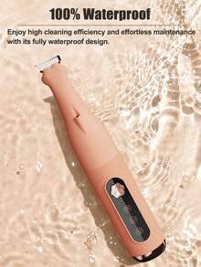 Aparador de Patas de Animais de Estimação, Cortadores de Pelo para Cães com Luz LED, Aparador de Patas Ultrabaixo Ruído para Cães e Gatos, Cortadores de Pelo Recarregáveis Sem Fio para Patas, Orelhas, Rosto, Bunda, Olhos, À Prova d'Água e Fácil de Limpar, Lâmina Alargada de 18 mm