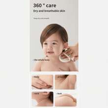 Modobebi Baby Corn Powder, Moisture-Wicking, Refreshing And Comfortable, Soothing Skin, All-Body Use. Natural Plant-Based Formula, Fine Powder Texture, Gentle Ingredients, No Additives.