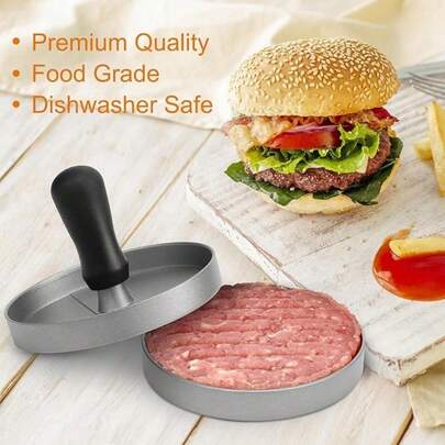 Meat Patty Maker Pro - Efficient Meat Pie Compactor & BBQ Minced Meat Press Tool For Perfect Burgers, Party Favors Christmas Party Kitchen Accessories Home Appliances Gadgets Tools Stuff Cooking