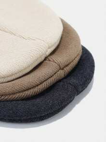 Baby Toddler Boy Knit Hat - Yellow Tractor Embroidered Beanie Winter Warm Skull Cap For Ages 1-8 Years, Gift For Son, Grandson - 1PC - View 12