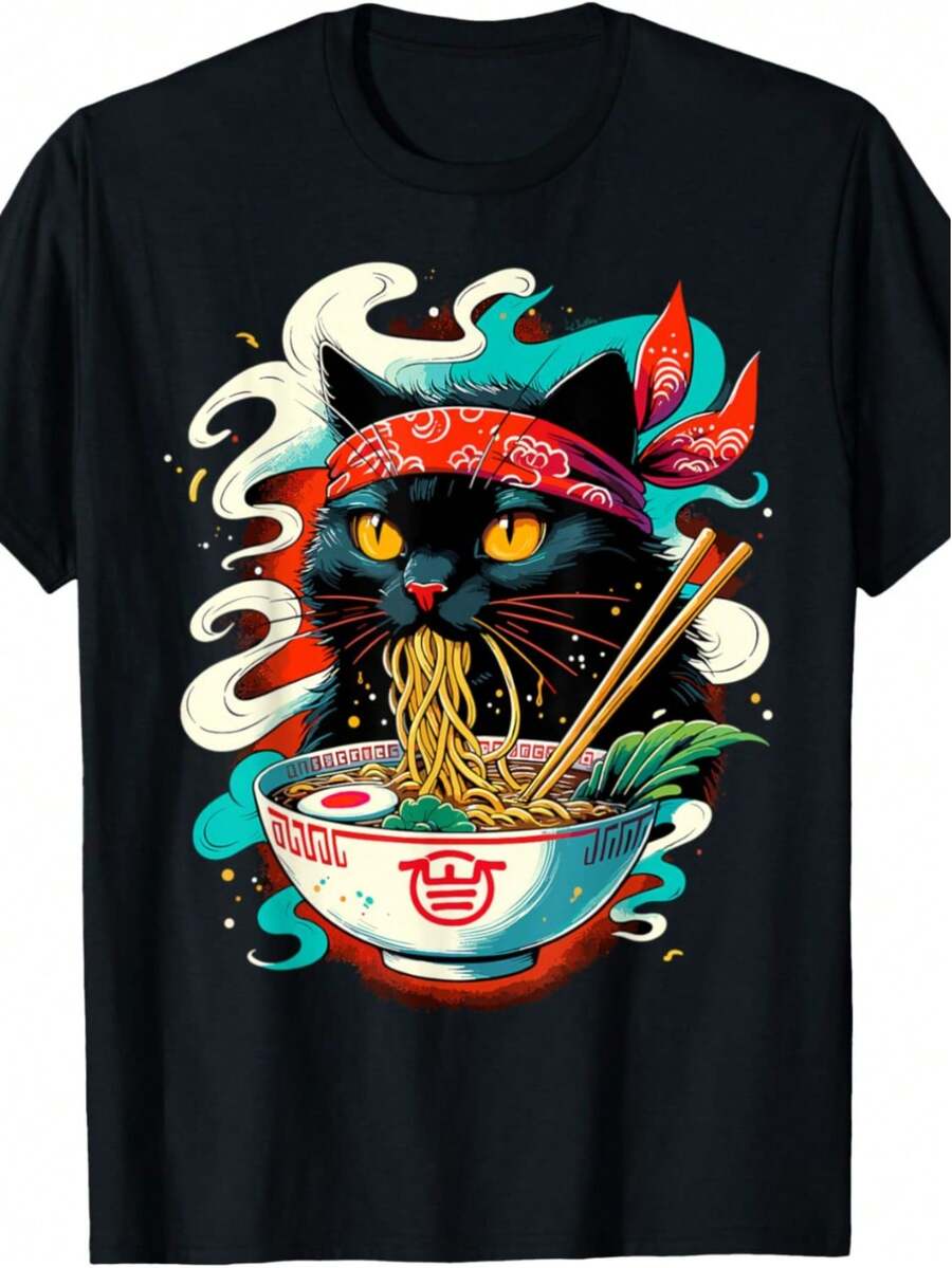 Men T-Shirts - Black - View 1