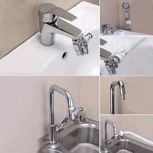 3-Way Diverter Valve Faucet Connector Adapter Faucet Extender Distributor Valve Distributor