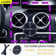 Giá đỡ điện thoại trên ô tô LCARS, Giá đỡ điện thoại trên ô tô, Phù hợp với Mercedes-Benz GLA X156 2015-2019 CLA 2013-2019 C177, Đế gắn chuyên dụng chống rung và chống rung, Đi kèm đầu hút nam châm Phù hợp với mọi điện thoại - Đầu từ SU7 - Xem 2