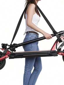 Beach Chair Shoulder Strap, Outdoor Camping Lounge Chair Shoulder Strap, Universal Folding Chair Shoulder Strap, Beach Chair Backpack Shoulder Strap, Adjustable Nylon Shoulder Strap, Suitable For Beach Chairs, Scooters, Balance Bikes, Bicycles, And Yoga Mats, Equipped With Anti Pads, Comfortable And Durable,