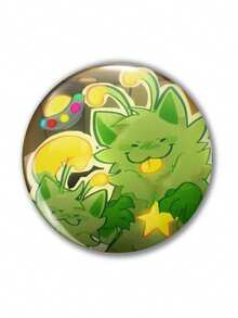 趣味图案徽章胸针，女士徽章，别针胸针，包包吊坠，时尚配饰，送给朋友、家人、老师和同学的有趣礼物 - 彩色 - 查看 7