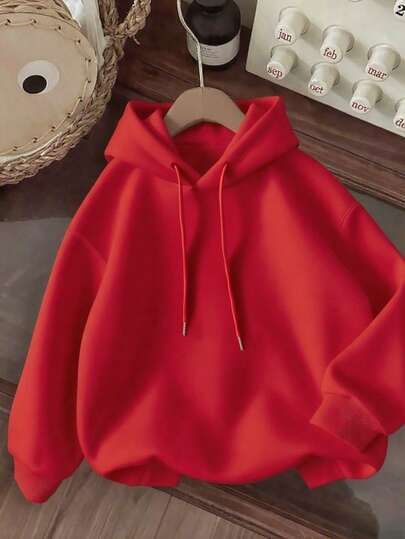 Bluzy damskie, bawełniane bluzki damskie, bluzy z opadającymi ramionami, bluzy oversize o luźnym kroju, gruby materiał na jesień i zimę, ciepła podszewka z polaru, bluzy z kapturem ze ściągaczem, luźne bluzy codzienne, uniwersalne, w stylu retro, w stylu preppy, odpowiednie na zimną pogodę, bluzki z długim rękawem, damskie bluzki sportowe typu streetwear, damskie swetry, odzież festiwalowa