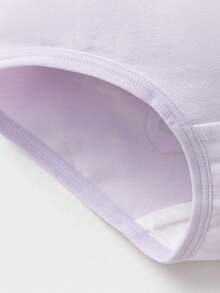 Balabala 3pcs/Pack Girls Triangle Panties, No Tightness - White and Red - View 5