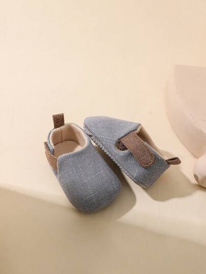 Linen Soft Bottom Baby Toddler Shoes, 0-1 Years Old