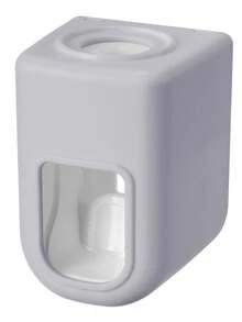 1pc Automatic Toothpaste Dispenser & Toothbrush Holder, Wall-Mounted Toothpaste Squeezer, Bathroom & Kitchen Tool