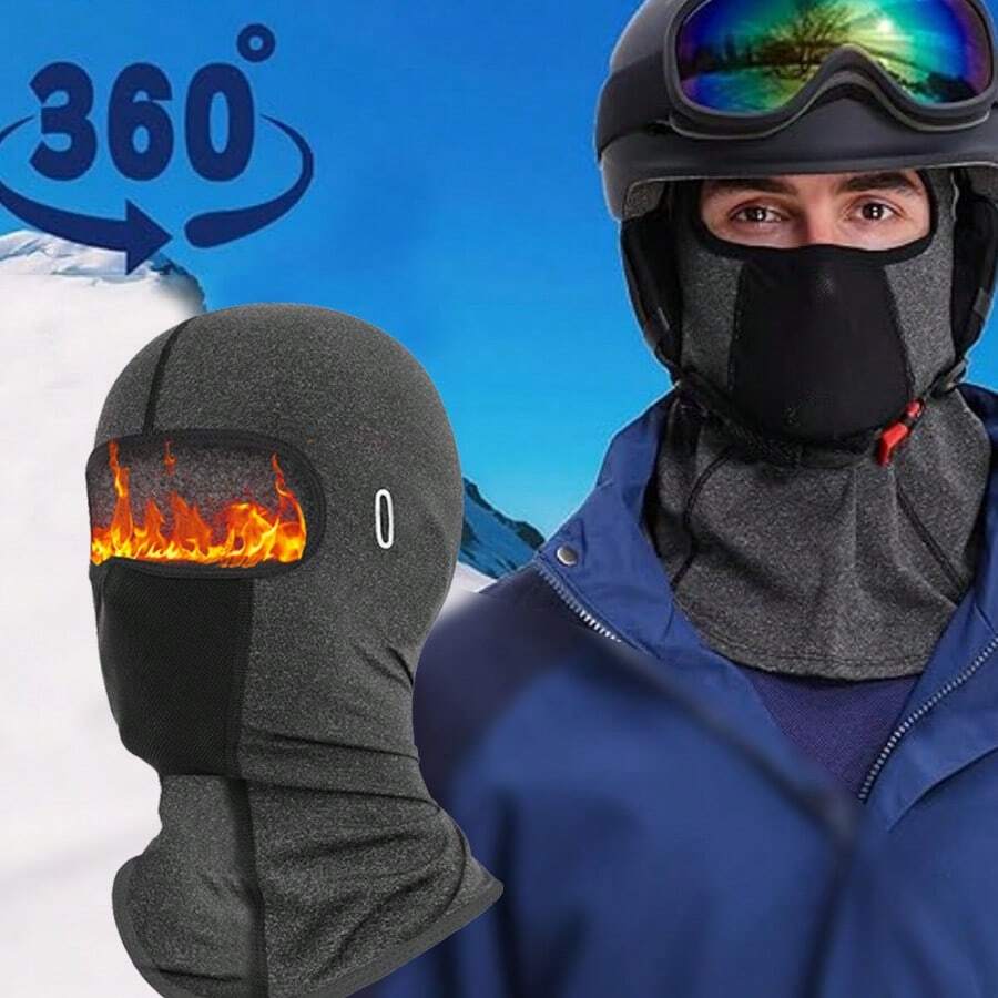 Balaclava Mask,Windproof Thermal Face Mask Cold Weather Scarf,Windproof Warm Face Mask ,For Cold Weather Skiing Snowboarding Motorcycle Riding Outdoor Work - Multicolor - View 1