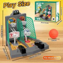 Basketball Table Top Games, Tabletop Basketball Shooting Game, Basketball Gifts Party Favors Classroom Prizes For Boys Girls 3-12 - Basketball Table Games - 查看 3