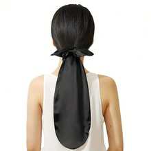 1 Set/2pcs Women's Double Layer Long Hair Care Sleep Cap, Soft & Comfortable Polyester Curly Hair Sleep Cap - Elastic Band, Low Allergen, Knitted Design, Home Long Hair Care Sleep Cap - Multicolor - View 11