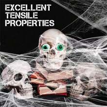 Halloween Spider Web Decor, Halloween Haunted House Graveyard Spider Web Strings With Fake Spiders, Halloween Decoration Props For Party, Costume, Photography Backdrop, Perfect Halloween Gift - Multicolor - View 7