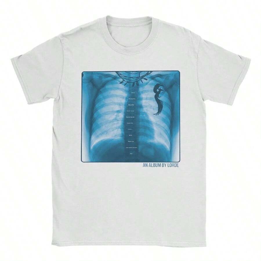 LORDE VIRGIN T-Shirt Summer Y2K Fun T Shirts 100% Cotton Harajuku Tee Shirt For Male Short Sleeve Print Tops