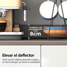 Armazenamento De Cozinha 6 Puertas 3 Pisos 100*34*182cm - Blanco - Ver 3