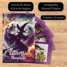 Witches Tarot Deck With 22 Cards And Manual - Nhiều màu - Xem 3