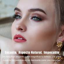 5 Pairs Magnetic False Eyelashes With 2 Eyeliners And Tweezers, 3D Natural Mink False Eyelash Set And Matte Eyeliner Pencil, Self-Adhesive With Magnet, Waterproof And Reusable - màu đen - Xem 4