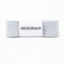 1 Pair Wide Solid Color Shoelaces 2.5cm + Metal Tip Shoe Laces Accessories - #5053 Gray + Silver Metal Head - View 13