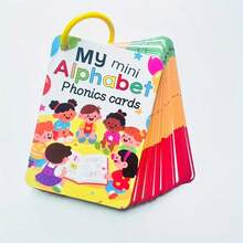 26pcs ABC English Alphabet Cards, Natural Phonics Cards, English 26 Letters Pronunciation Pocket Cards, Learning English Vocabulary Cards, Educational Gift For Easter, Christmas - Multicolor - View 9