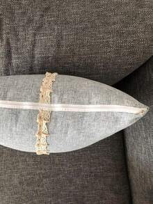 10pcs Mixed Black & White Nylon Invisible Zippers, Perfect For Sewing, Clothing, Small Bags, And Craft Projects - Multicolor - View 8