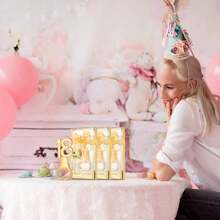 Mở nắp chai vàng 15, 16, 18, 21, thích hợp làm quà tặng hoặc quà lưu niệm cho tiệc sinh nhật lần thứ 15, 16, 18, 21, phổ biến nhất cho tiệc kỷ niệm ngày cưới lần thứ 18, tiệc theo chủ đề vàng, đồ trang trí tiệc, quà tặng tiệc, tiệc gia đình, quà tặng chị em, quà tặng vui nhộn cho bạn bè - Vàng - Xem 8