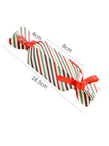 45/90 Pcs Red Gift Boxes With Ribbons, Multi-Purpose Paper Gift Boxes, Suitable For Carnival, Christmas, Thanksgiving, New Year, And Multi-Functional Party Gift Box Packaging