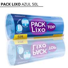 Blue Reinforced Garbage Bag Sizes 15, 30, 50 And 100 Liters - AZUL50L - Xem 1
