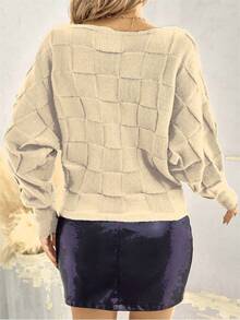 Women Sweaters - Beige - View 2