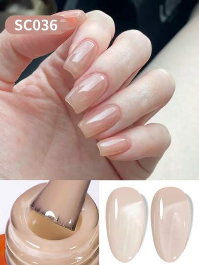 Tonitu g. Sơn móng tay dạng gel Tonitu G 7ml – Màu nude hồng hoa hồng tím đỏ xám nâu đỏ tía, ngâm nước, sấy bằng tia UV/LED, sơn gel bán vĩnh viễn màu xanh bạc hà trong mờ dùng để làm móng tại tiệm và làm móng tại nhà, quà tặng cho phụ nữ