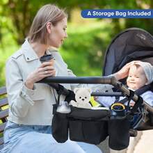 Tabla universal para cochecito de bebé con asiento desmontable, tabla para cochecito 2 en 1 para la mayoría de las marcas de cochecitos, espacio para niños de hasta 25 kg