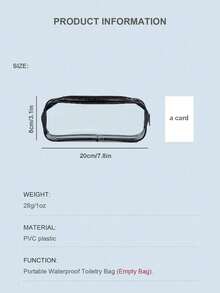 1pc Waterproof Makeup Bag,Makeup Bag Makeup Pouch Skincare Bag Toiletry Bag Packing Cubes,Travel Essentials Cruise Essentials Dorm Essentials,Wedding Bridesmaid Gifts, Livingroom Bedroom Decor,Bathroom Organizer,Jewelry Organizer