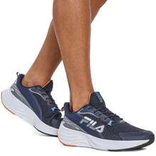 Fila Racer Comet Men's Sneakers - Navy And Orange - 藏蓝色 - 查看 6