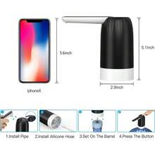 5加仑饮水机，3加仑便携式饮水机，USB电动水瓶泵，2-5加仑水瓶切换开关 - 黑色 - 彩色 - 查看 6