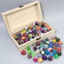 10pcs 12-Sided Dice Set, Random Colors, Durable Plastic Role Playing Dice, Suitable For Card Game Players And Enthusiasts