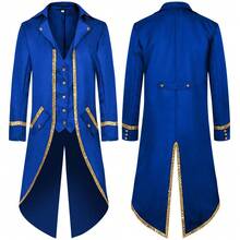 Men Cosplay Clothing - Blue - View 9