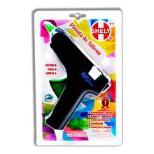 Lincky Pistola de silicón, Pistola de pegamento shely 1pza. Chica y Grande - Grande - Ver 3