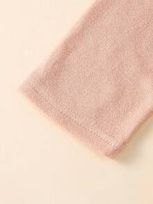 Conjunto de 5 camisetas casuais de manga comprida para meninos, cor sólida, macias e confortáveis, para atividades ao ar livre, outono/inverno - Multicolorido - Ver 3