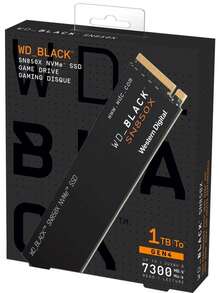 WD_BLACK 1TB SN850X NVMe Internal Gaming SSD Solid State Drive - Gen4 PCIe, M.2 2280, Up To 7,300 MB/S - WDS100T2X0E - màu đen - Xem 4