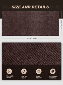 Tappetino per graffiare gatti premium autoadesivo - Pannello per arrampicata fai-da-te per proteggere i mobili - Previene il graffio dei gatti su divani, pareti, tappeti e mobili - Tappetino per graffiare multifunzione compatibile con pareti e tiragraffi per gatti