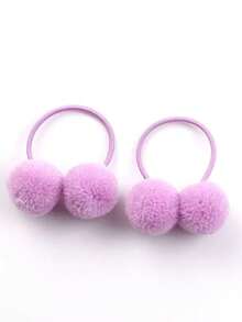 10/20/30 Stücke Haaraccessoires für Baby Mädchen - Plüsch Haargummis und Scrunchies, geeignet für Baby Mädchen, Kleinkind Säuglinge als tägliches Zubehör, Geschenke zu Feiertagen (zufällige Farben)