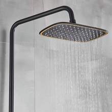 YUNRUX Shower Head In Bathroom Retro Nostalgia Shower Faucet Shower Set Rain Shower Hand Shower Shower System Antique! - White - View 6
