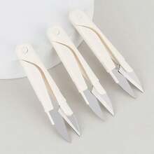 1pcs Office Supplies Stainless Steel Small Scissors Office Paper Cutter Art Scissors Student Diy Handmade Paper Cutting Knife