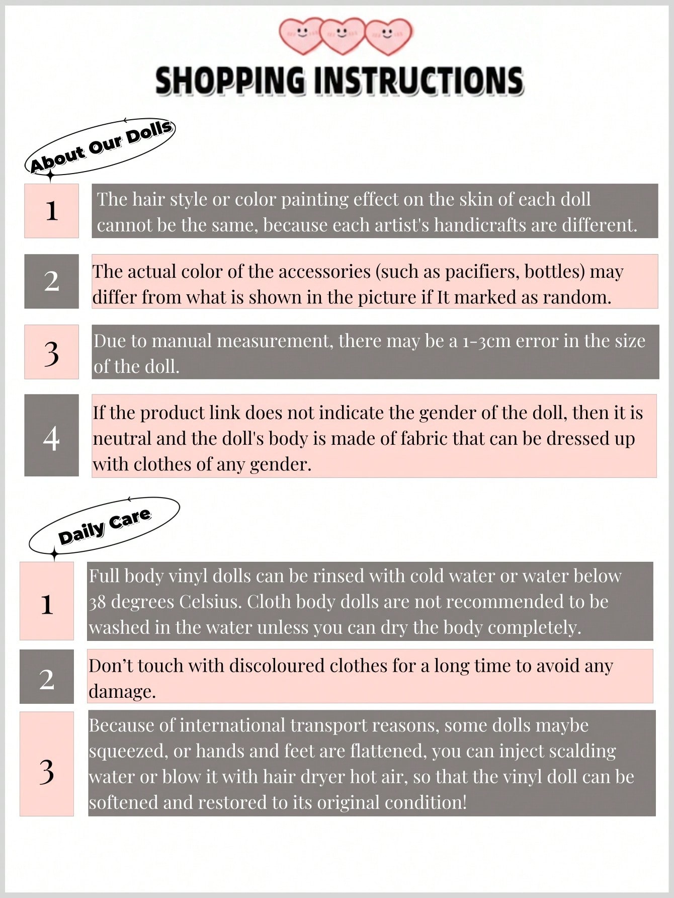 دمية رضيع ولد واقعية بطول 18 بوصة – قابلة للغسيل م...