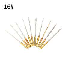 A Pack Of Ten Household Sewing Machine Needles Multifunctional Electric Sewing Machine Needles Titanium-Plated 9#11#14#16#18# Needles - Multicolor - View 10
